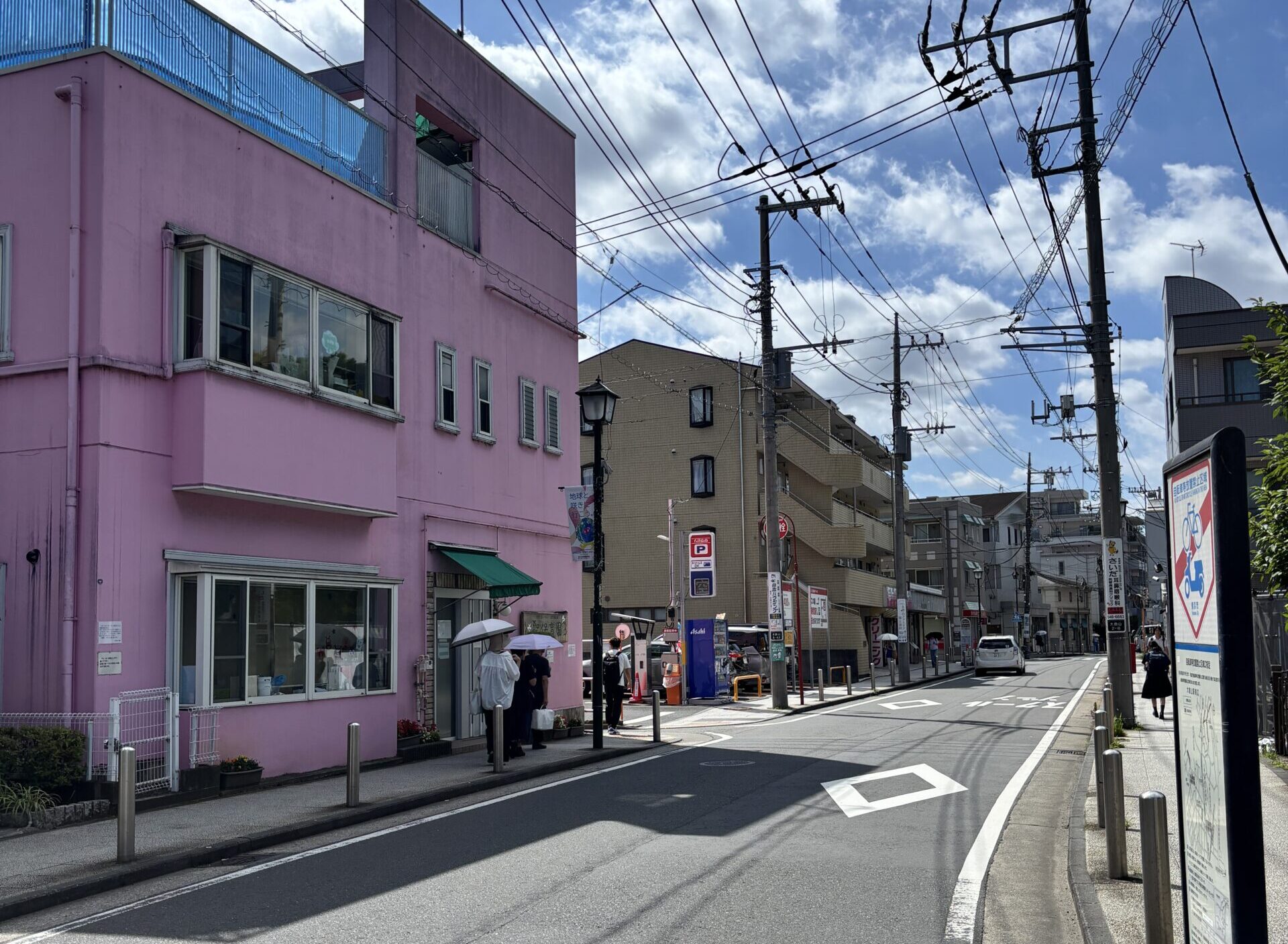 大倉山店までの道のり